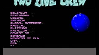 Amiga Cracktro  Uridium 2  Two Live Crew 1993 [upl. by Tu]