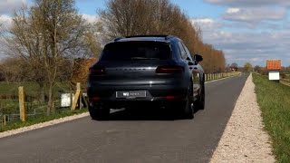 Porsche Macan Turbo  Start up amp exhaust sound [upl. by Soane]