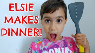 ELSIE MAKES DINNER 8 VLOG [upl. by Calley]