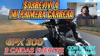 SOBREVIVI A MI PRIMER CARRERA inauguración autódromo CENTRAL PARK en pista con el rey de palmas [upl. by Auhs]