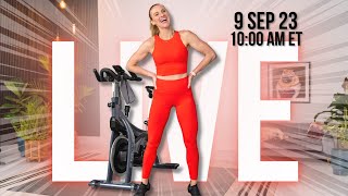 LIVE Indoor Cycling Workout  45minute Cycling Class  ENCORE [upl. by Yerahcaz]