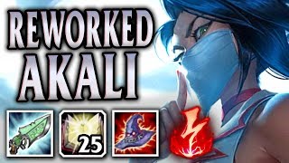 New Reworked Akali is Literally Broken Nurse Akali Mid  League of Legends S8 [upl. by Blankenship765]