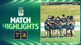 Bunnings Warehouse Super Rugby U20 Highlights New Zealand Barbarians v Highlanders 2023 [upl. by Latif]