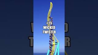 Cedar Point amp Kings Island Roller Coasters RANKED [upl. by Alletsyrc]