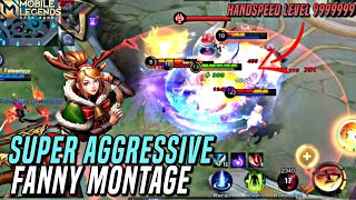 SUPER AGGRESSIVE FANNY MONTAGE BY YASUO  FANNY HIGHLIGHTS  Top Global Fanny  MLBB [upl. by Anialahs]