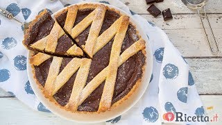 Crostata al cioccolato  Ricettait [upl. by Sima]