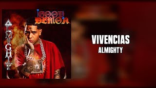 ALMIGHTY  VIVENCIAS Letra [upl. by Celene]