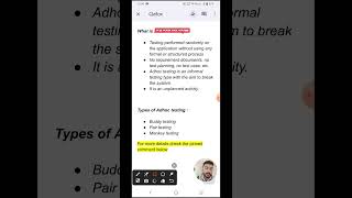What is Ad hoc Testing  1 minute  Software Testing Shorts 2  softwareqa softwaretesting [upl. by Jeniffer]