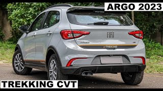 FIAT ARGO TREKKING CVT 2023 CORES PREÇOS VERSÕES [upl. by Awad592]