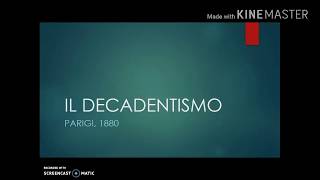 Il Decadentismo [upl. by Straub]