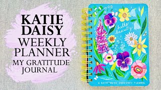 KATIE DAISY PLANNER 20202021 My Gratitude Journal [upl. by Micheal487]