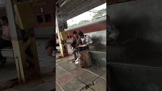 Railway station 🚉 live sketch ll railway live sketch viralshorts shortvideo shortsfeed [upl. by Eltsirk741]