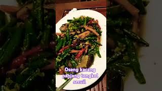 Oseng kacang panjang tongkol secuil food makanan music cooking lunchbox makananindonesia [upl. by Annekahs]