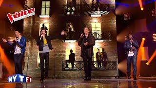 The Voice 2013│Yoann Emmanuel Baptiste amp Garou  Dancing in the Street Bowie amp Jagger│Prime 4 [upl. by Seumas]