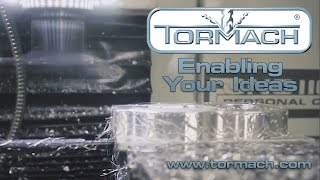 Tormach PCNC 1100 Cutting Demonstration Aluminum [upl. by Latsirhc606]