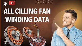 All Ceiling Fan Winding Data  Ceiling Fan Winding Calculation  ceiling fan winding  Bijlimistri [upl. by Ihp]