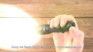 Fenix TK16 zaklamp review  ledscherpnl NLBE [upl. by Hotchkiss]