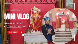 village temple mini vlog 🚩🙏thakursaabvlogs2001 minivlog village temple positivevibes [upl. by Fraser]