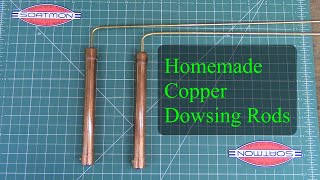 Homemade Copper Dowsing Rods [upl. by Ettenav]