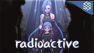 Nightcore  Radioactive  Lyrics [upl. by Spearing]