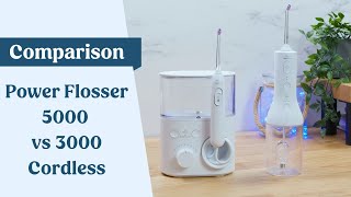 Sonicare Power Flosser 5000 Countertop vs Cordless 3000 [upl. by Yoshio]