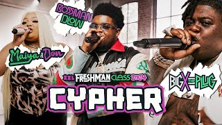 2024 XXL Freshman Cypher With BigXthaPlug BossMan Dlow and Maiya The Don [upl. by Obelia]