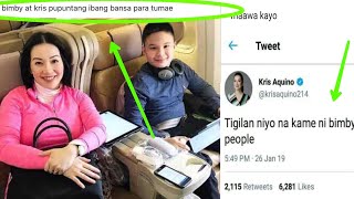 Bimby MemesKris Aquino Galit at nagtweet Please stop bullying this kid [upl. by Karon460]