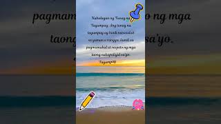 kahulugan ng tunay na tagumpay viralvideo nevergiveup bepositive [upl. by Dahaf]