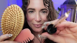 ASMR  Ultimate Hair Brushing amp Scalp Massage Layered [upl. by Edals]