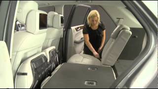 Rear Seat Folding  MercedesBenz USA MClass [upl. by Rogovy]