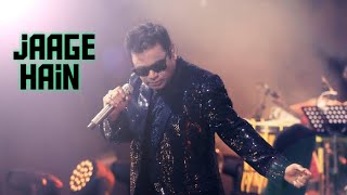 AR RAHMAN live sing jaage hain song from guru movie directed by mani ratnam ore kana [upl. by Siffre]