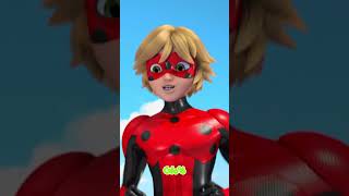 AS MELHORES PÉROLAS DE MISTER BUG E LADYNOIR 😂  MIRACULOUS 3ª TEMP  LADYBUG  Mundo Gloob Shorts [upl. by Hna]