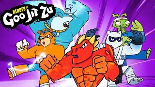 Aquablast GOO Energy ⚡️ HEROES OF GOO JIT ZU  New Compilation  Cartoon For Kids [upl. by Milburn239]