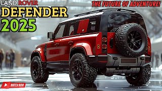 New Model 2025 Land Rover Defender  The Ultimate OffRoad Beast [upl. by Nylyoj]