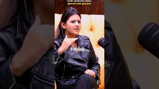 Anjali Arora interview  kaccha badam girl  shorts [upl. by Gnehc]