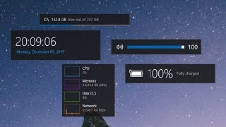 Gadgets for Windows 10 [upl. by Talyah785]