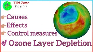 Ozone Layer Depletion  Its Causes Effects And Control Measures [upl. by Adianez]