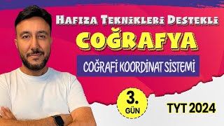 🏆 KAMPPLUS 3 GÜN  Coğrafi Koordinat Sistemi  Mehmet Eğit tyt2024 tytcografya [upl. by Deirdra336]