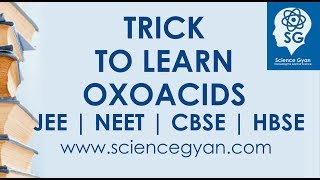 TRICK TO REMEMBER OXOACIDS OF PHOSPHORUS [upl. by Bernetta]