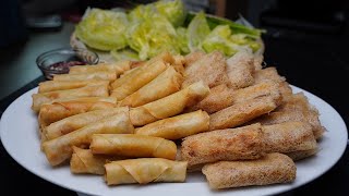 How to make EGG ROLLS  Step By Step Recipe [upl. by Nesiaj234]