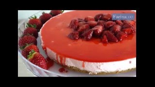 CHEESECAKE ALLE FRAGOLE [upl. by Hasen]