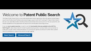 Using Patent Public Search Advanced to Search Designs [upl. by Eizdnil]