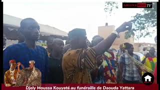 DJELY MOUSSA KOUYATE AU FUNÉRAILLE DE DAOUDA YATTARA 2024 [upl. by Barde]