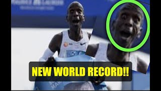 Eliud Kipchoge NEW MARATHON WORLD RECORD 20109 [upl. by Sonitnatsnok]