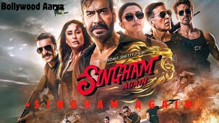 Singham Again Movie Review in Hindi  Ajay Devgan  Akshay Kumar  Tiger  Deepika  Ranveer [upl. by Aerdnat]