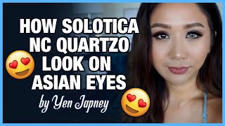 REVIEW HOW SOLOTICA NC QUARTZO LOOK ON ASIAN EYES [upl. by Jahdai]