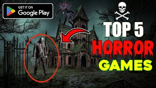 Top 5 Multiplayer HORROR Games for Android 2024  play with friends 😱 [upl. by Timmons807]