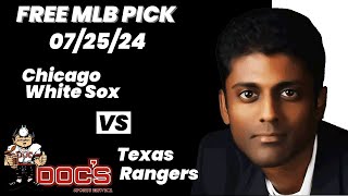 MLB Picks and Predictions  Chicago White Sox vs Texas Rangers 72524 Free Best Bets amp Odds [upl. by Alfie]