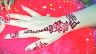 quotFull hand mehndi design  Latest beautiful henna design  floral mehndi art  HennaVibesquot [upl. by Arev]