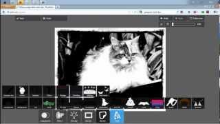 Programa online para Editar fotos Efecto Vintage  Blanco amp Negro en Pixlr [upl. by Ana]